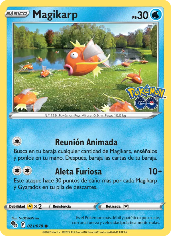 Magikarp (Pokémon GO #021/78)
