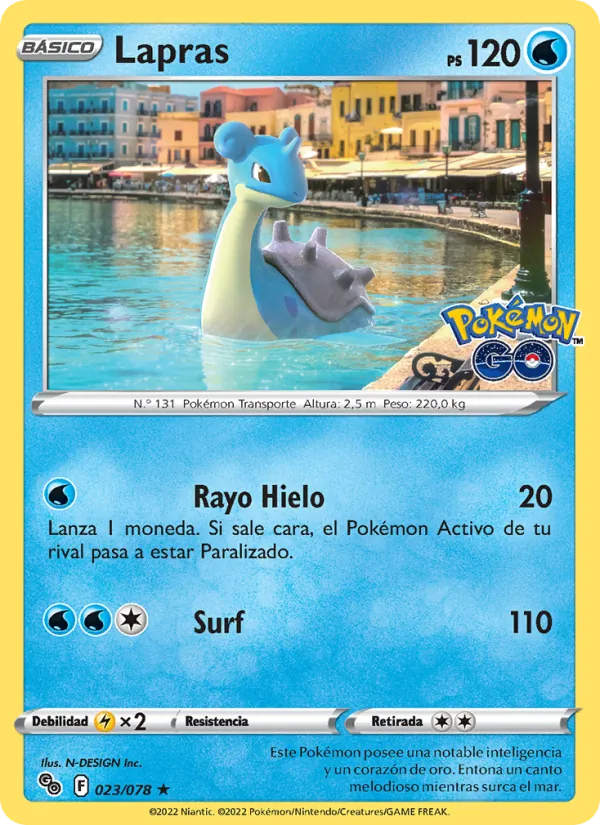 Lapras (Pokémon GO #023/78)