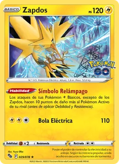 Zapdos (Pokémon GO #029/78)