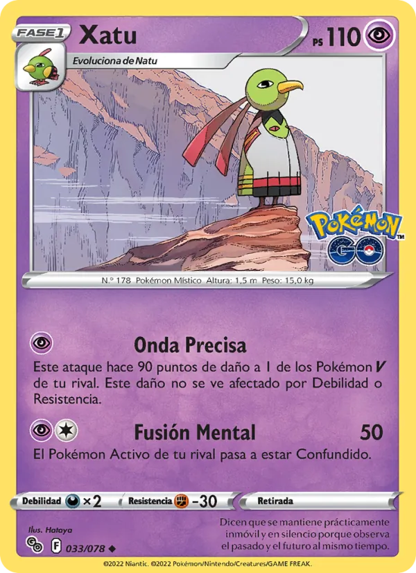 Xatu (Pokémon GO #033/78)