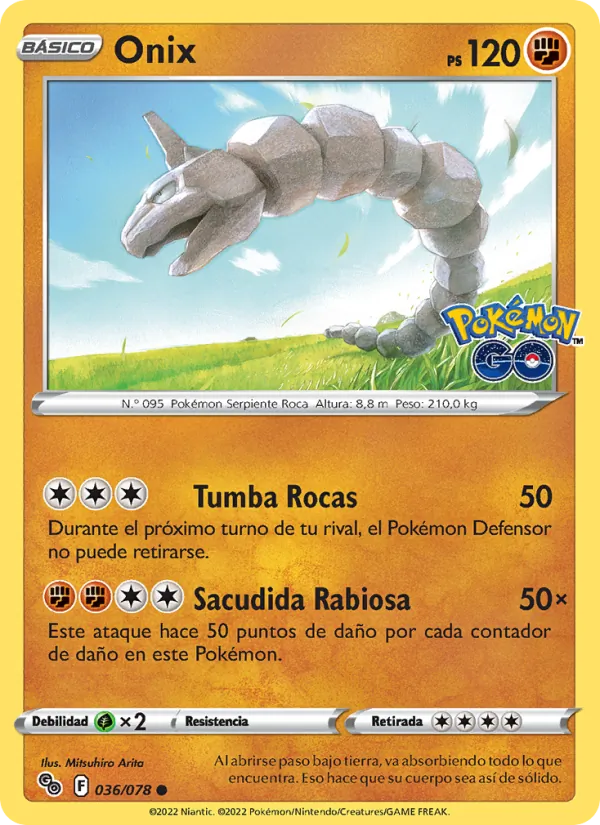 Onix (Pokémon GO #036/78)
