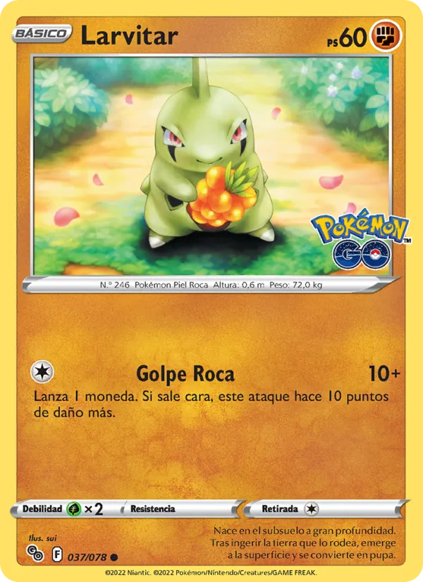 Larvitar (Pokémon GO #037/78)