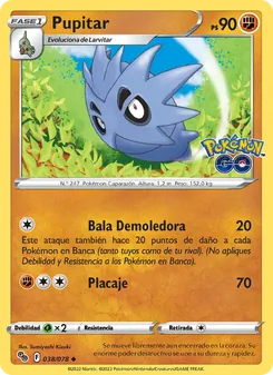 Pupitar (Pokémon GO #038/78)