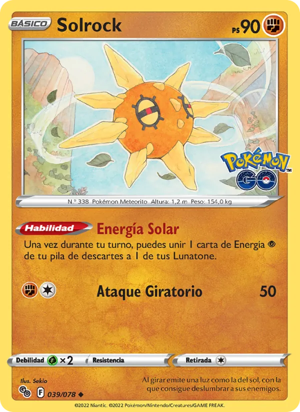 Solrock (Pokémon GO #039/78)
