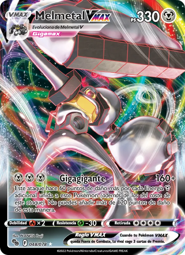 Melmetal VMAX (Pokémon GO #048/78)