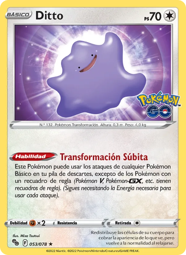 Ditto (Pokémon GO #053/78)
