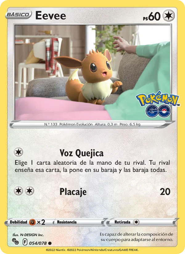 Eevee (Pokémon GO #054/78)