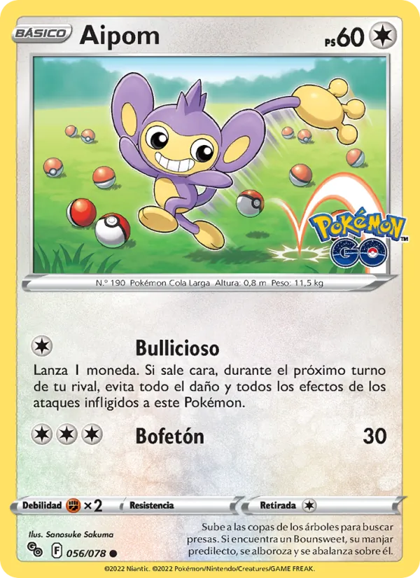 Aipom (Pokémon GO #056/78)