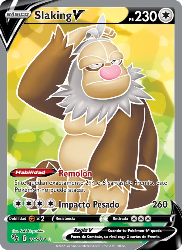 Slaking V (Pokémon GO #077/78)