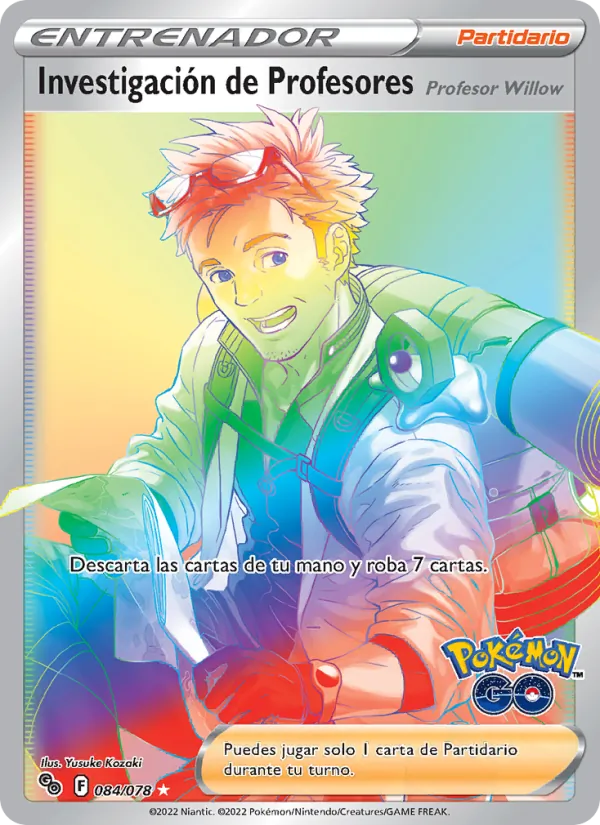 Investigación de Profesores (Pokémon GO #084/78)