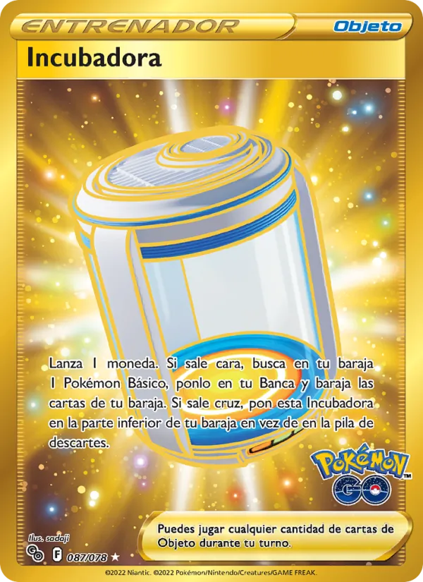 Incubadora (Pokémon GO #087/78)