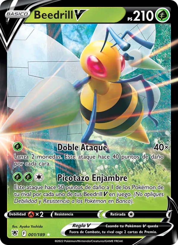 Beedrill V (Resplandor Astral #001/189)