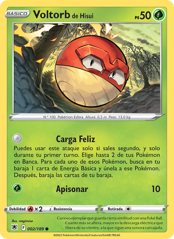 Voltorb de Hisui (Astral Radiance #002/189)