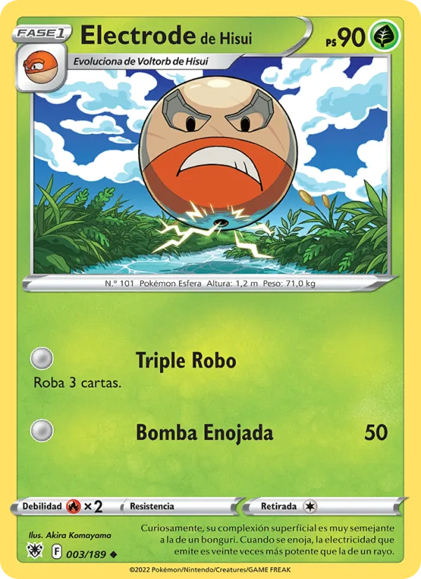 Electrode de Hisui (Resplandor Astral #003/189)