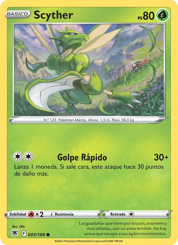 Scyther (Astral Radiance #005/189)