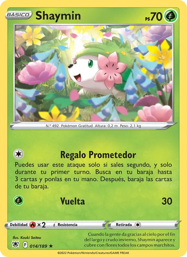 Shaymin (Resplandor Astral #014/189)