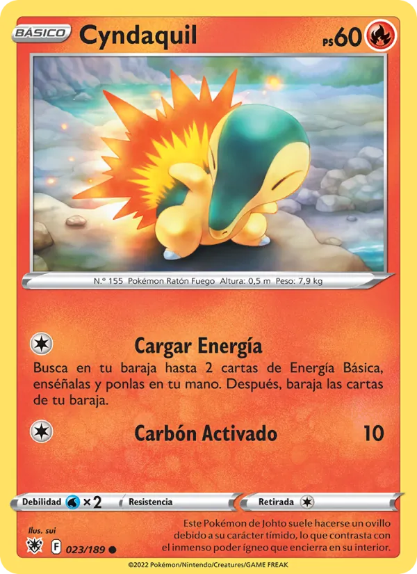 Cyndaquil (Resplandor Astral #023/189)