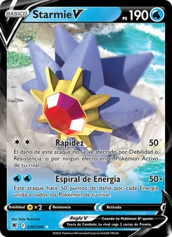 Starmie V (Resplandor Astral #030/189)
