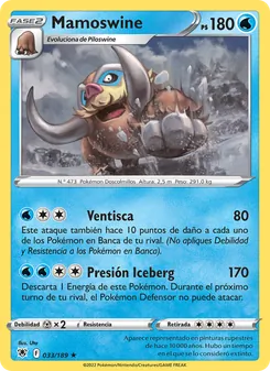 Mamoswine (Resplandor Astral #033/189)