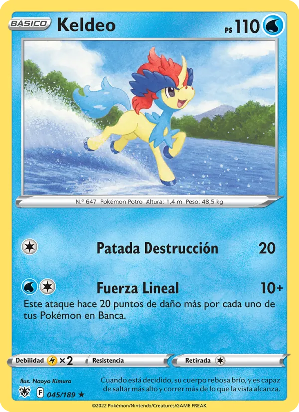 Keldeo (Astral Radiance #045/189)