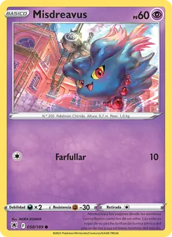 Misdreavus (Resplandor Astral #058/189)