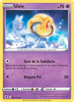 Uxie (Resplandor Astral #065/189)