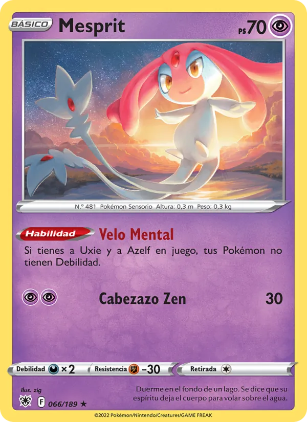 Mesprit (Resplandor Astral #066/189)