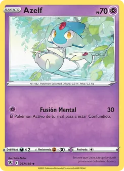 Azelf (Resplandor Astral #067/189)