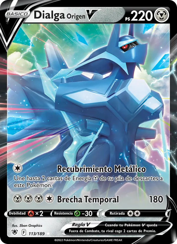 Dialga Origen V (Resplandor Astral #113/189)