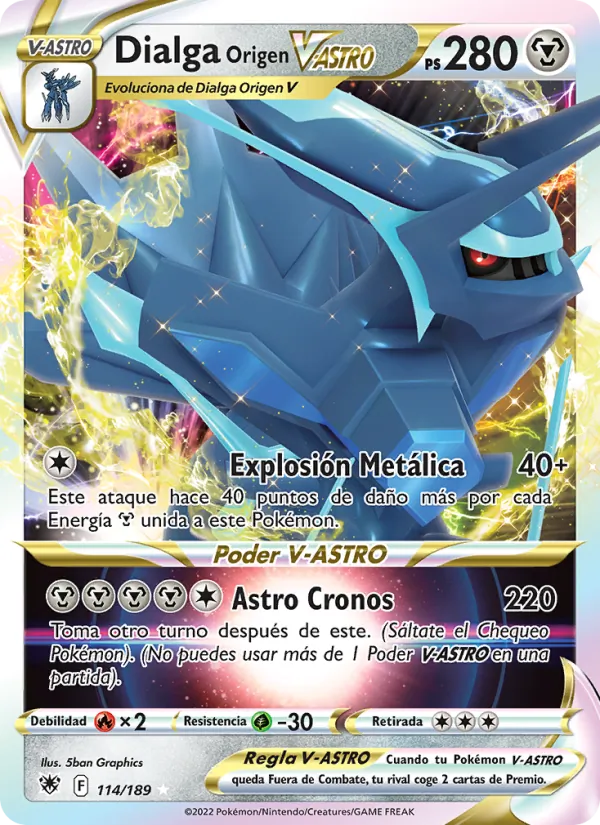 Dialga Origen V-ASTRO (Astral Radiance #114/189)