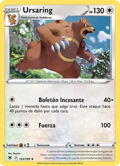 Ursaring (Resplandor Astral #123/189)