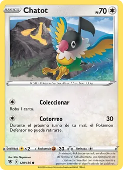 Chatot (Resplandor Astral #129/189)