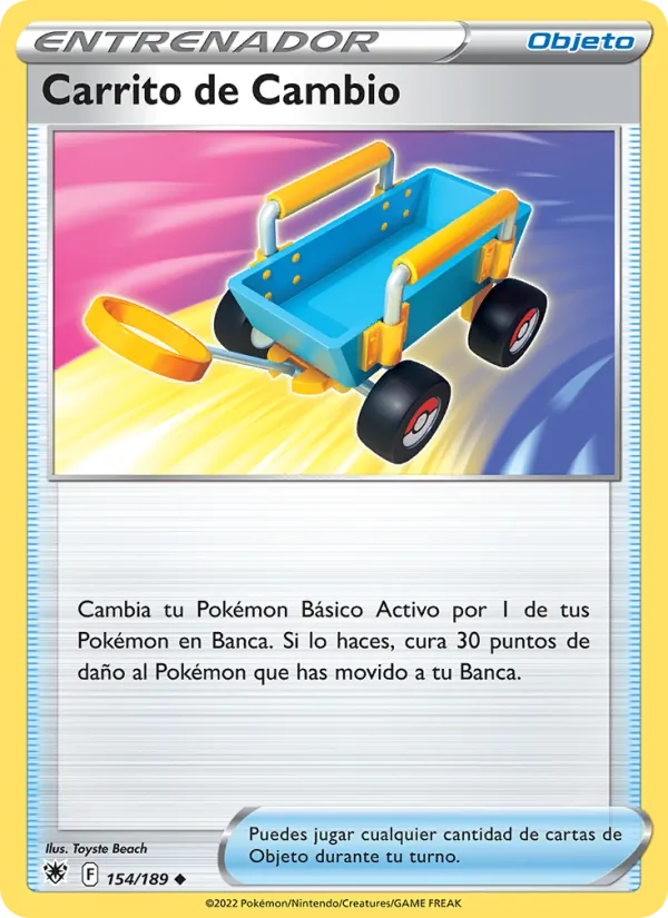 Carrito de Cambio (Resplandor Astral #154/189)