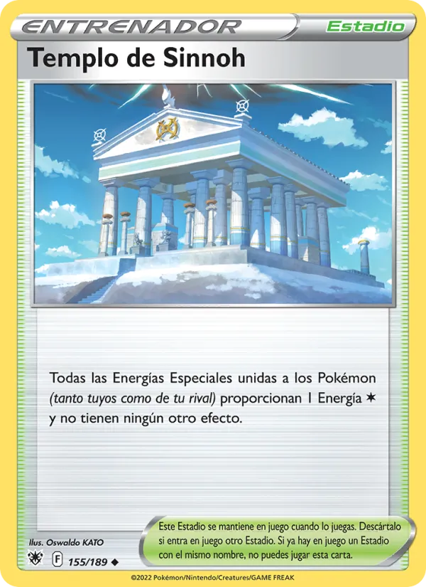 Templo de Sinnoh (Resplandor Astral #155/189)