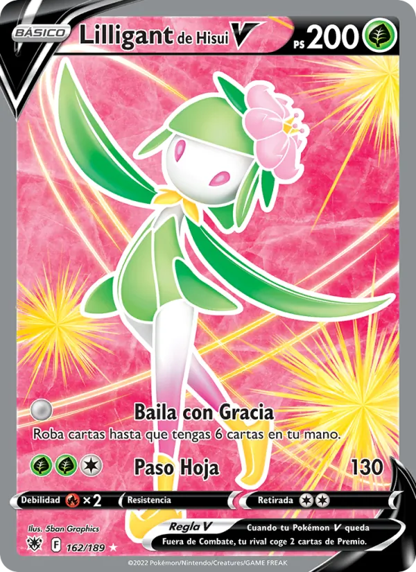 Lilligant de Hisui V (Resplandor Astral #162/189)