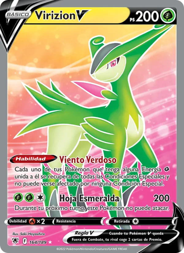 Virizion V (Resplandor Astral #164/189)