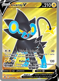 Luxray V (Resplandor Astral #168/189)
