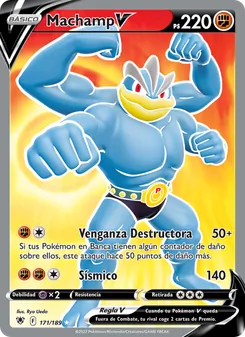 Machamp V (Resplandor Astral #171/189)