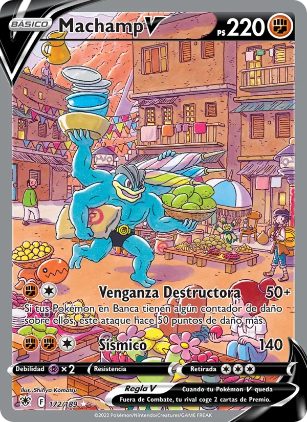 Machamp V (Resplandor Astral #172/189)