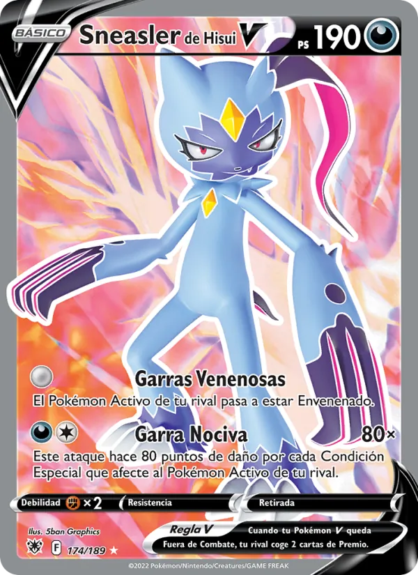 Sneasler de Hisui V (Resplandor Astral #174/189)