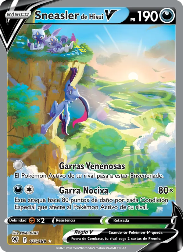 Sneasler de Hisui V (Resplandor Astral #175/189)