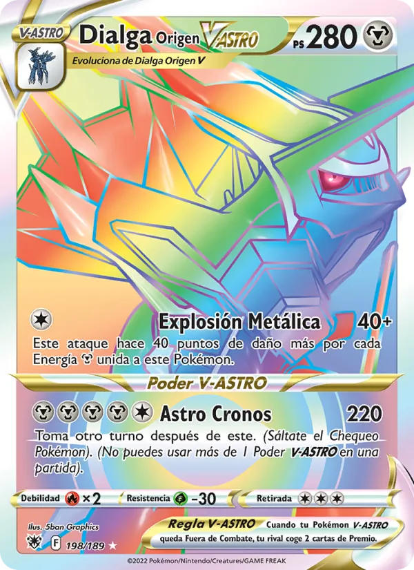 Dialga Origen V-ASTRO (Astral Radiance #198/189)