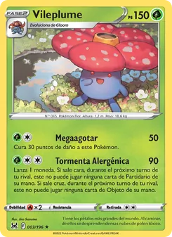 Vileplume (Origen Perdido #003/196)