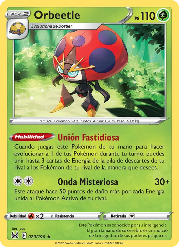 Orbeetle (Origen Perdido #020/196)