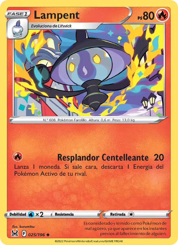 Lampent (Origen Perdido #025/196)
