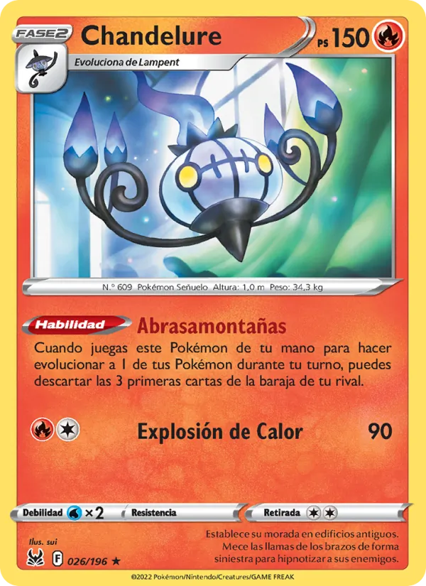 Chandelure (Lost Origin #026/196)