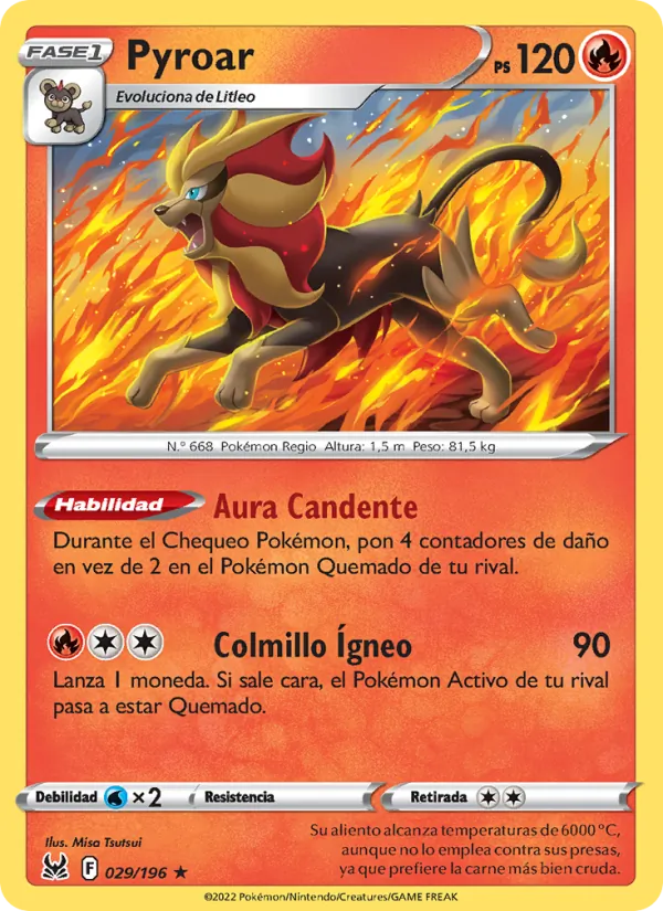 Pyroar (Origen Perdido #029/196)