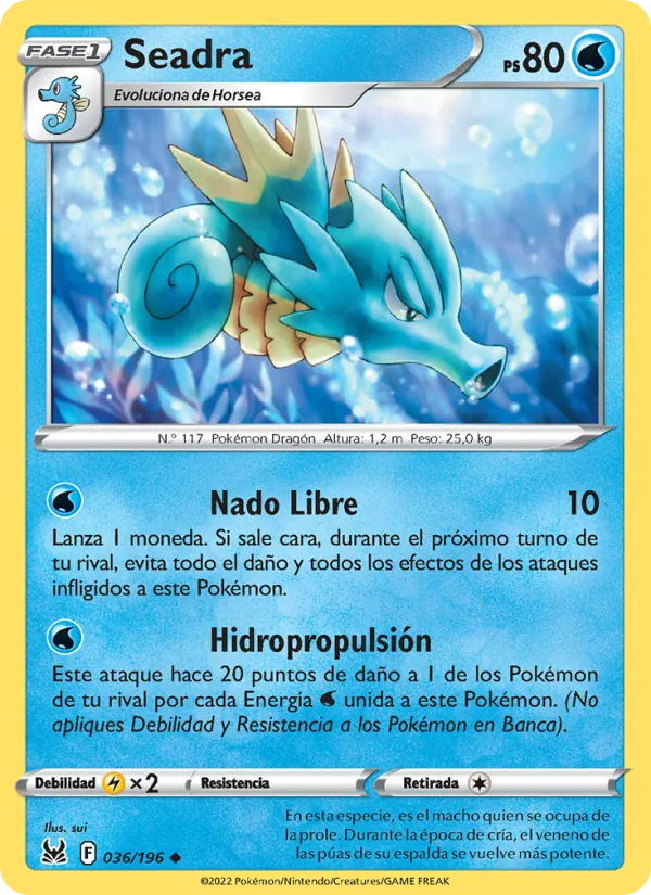Seadra (Origen Perdido #036/196)