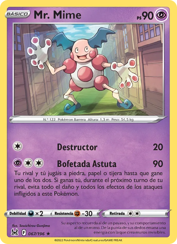 Mr. Mime (Origen Perdido #067/196)