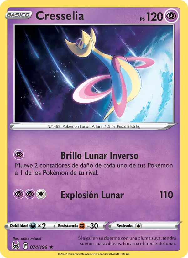 Cresselia (Origen Perdido #074/196)